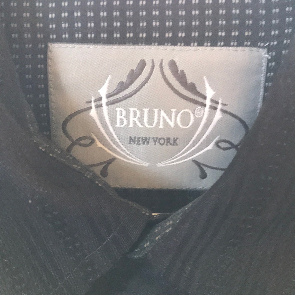 Bruno men’s black shirt large